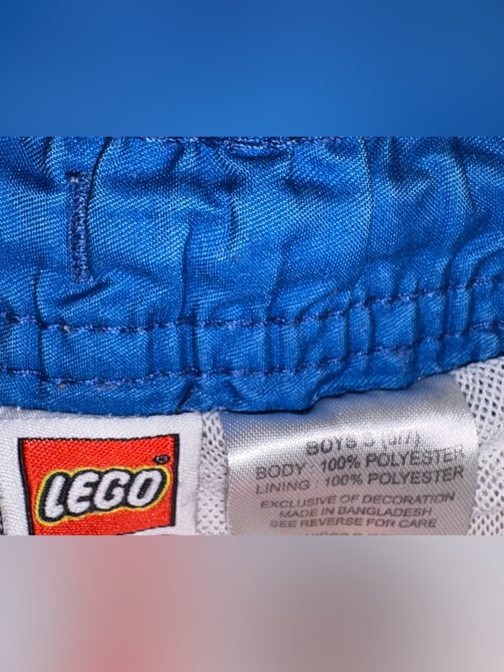 Lego Ninjago Blue Boys Swim Trunks with Multicolor small - Picture 3 of 3